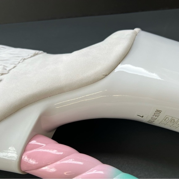 Ellie 7" Unicorn Heel Platform Shoes Stripper Pole Dance Stilettos 777 Prince - Picture 9 of 16